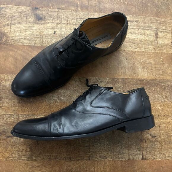Vintage Johnston & Murphy Cap Toe lace oxfords 12 M - Picture 8 of 9